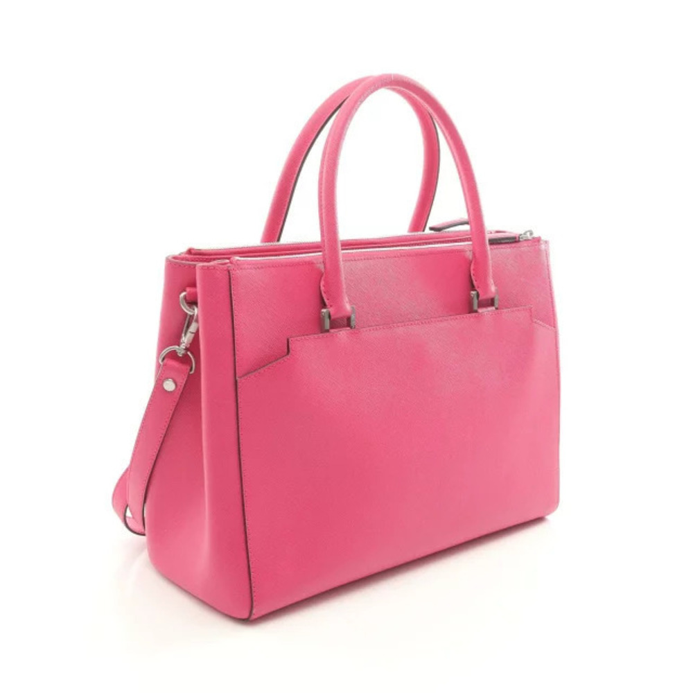 Mcm Pink Bag Leather Tote